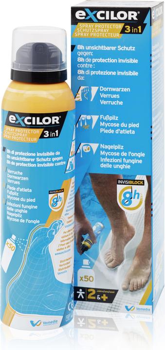 Produktbild Excilor 3in1 Protector Spray (Fussdeodorant & -puder, 100 ml)
