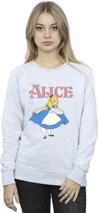 Actual product image Disney Womens/Ladies Alice In Wonderland Take A Bow Sweatshirt (XL)