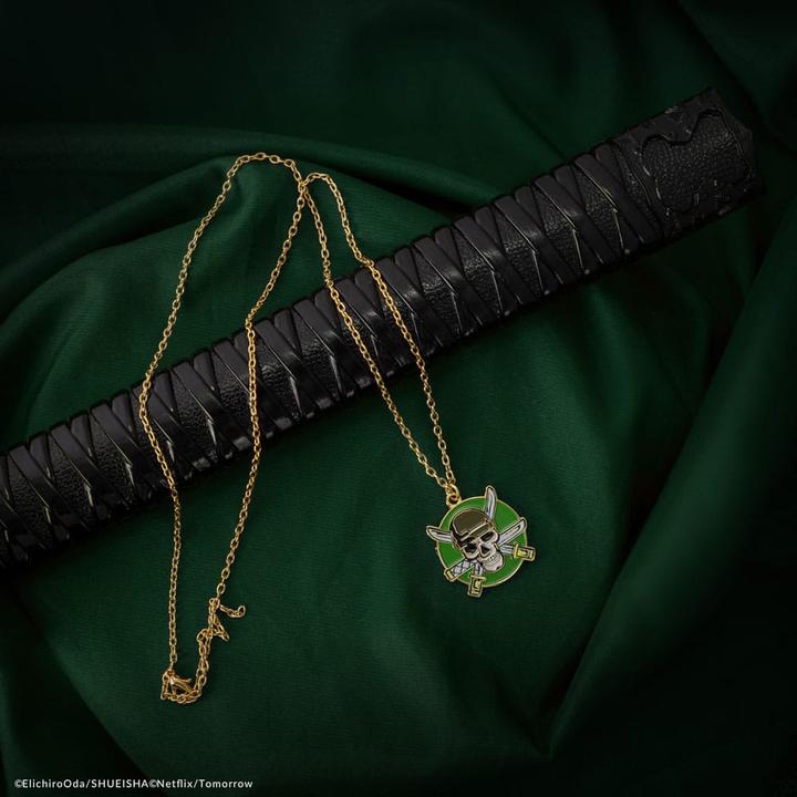 Actual product image Cinereplicas One Piece necklace & pendant Zoro