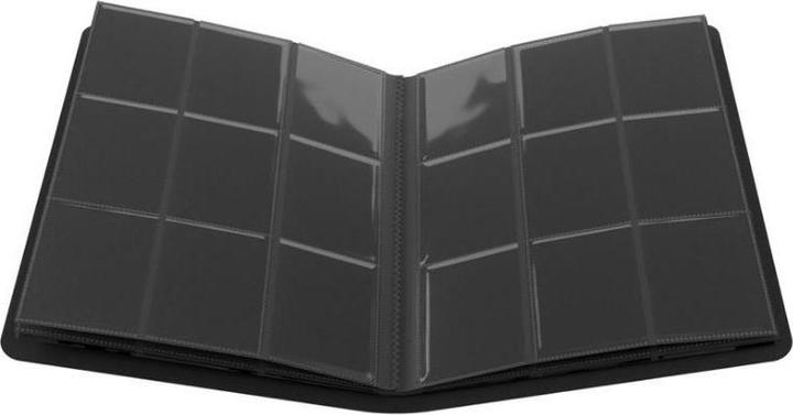 Produktbild Gamegenic GGS32001 - Casual Album 18-Pocket Black Kartenalbum bis 360 Karten