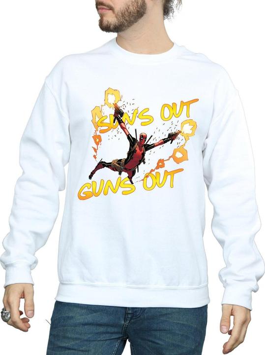 Produktbild Deadpool Sun's Out Guns Out Sweatshirt (XL)