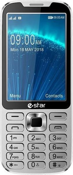 Estar X35 Feature Phone Sidabrinis Dual SIM (3.50", 0.30 Mpx, 2G)