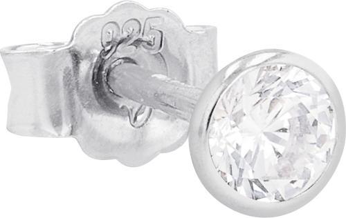 Actual product image Amor ear jewellery for women, 925 Sterling silver, zirconia synth. (Silver 925)