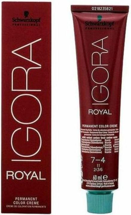 Actual product image Schwarzkopf Professional Igora Royal (7-4 Medium blonde Beige)