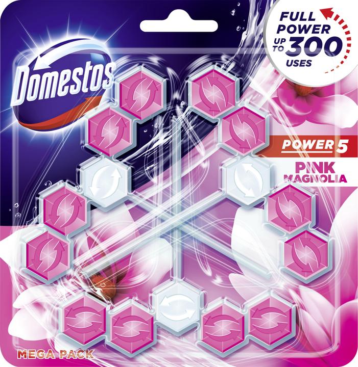 Immagine prodotto Domestos Potenza 5 Magnolia WC 3x 55 g