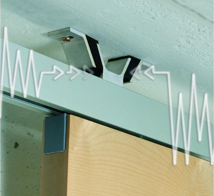 Actual product image HAWA Sound insulation bracket -SoundEx for HAWA-Junior 40, 80 and 120