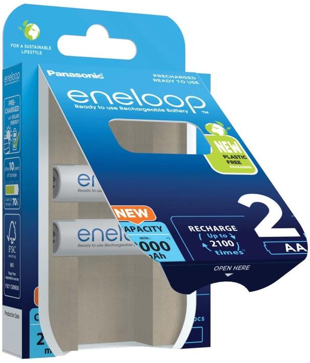 Image du produit Panasonic eneloop (2 pcs, AA, 1900 mAh)