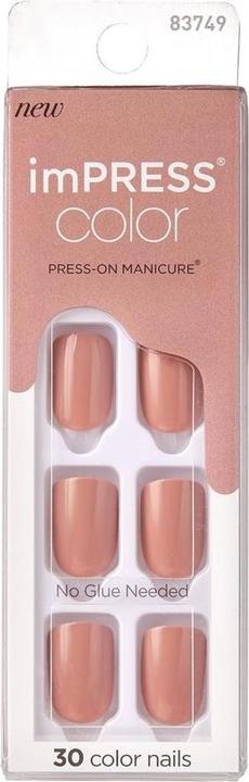 Produktbild KISS My Face - imPRESS Color Sandbox Nails ( 30 pcs ) - Self-adhesive nails - (Kunstnägel, Mehrfarbig)