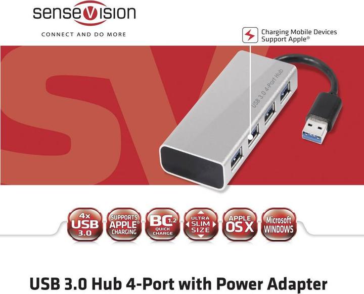 Actual product image Club 3D Csv-1431 (USB-C, 4 Ports)