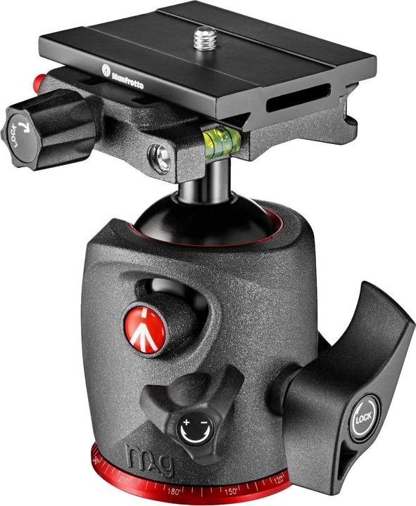 Manfrotto XPRO Kugelkopf mit Q6 Top Lock Schnellspannhalterung (Kugelkopf)