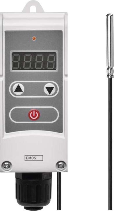 Produktbild Emos Anlege-Thermostat mit Fernfühler P5684, manuell