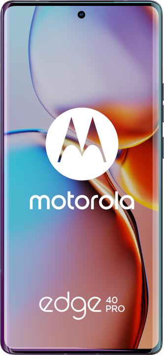 Produktbild Motorola Edge 40 Pro (256 GB, Quartz Black, 6.67", SIM + eSIM, 50 Mpx, 5G)