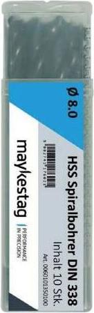 Actual product image Alpen HSS Twist Drill with Cross Grinding (0.6 millimetre)