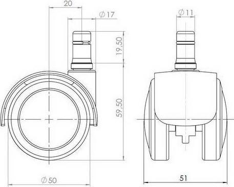 Produktbild Hjh Office 5x ROLO FIX 11mm/50mm