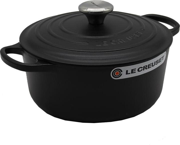 Image du produit Le Creuset Signature (24 cm, Cocotte + faitout, Fonte)