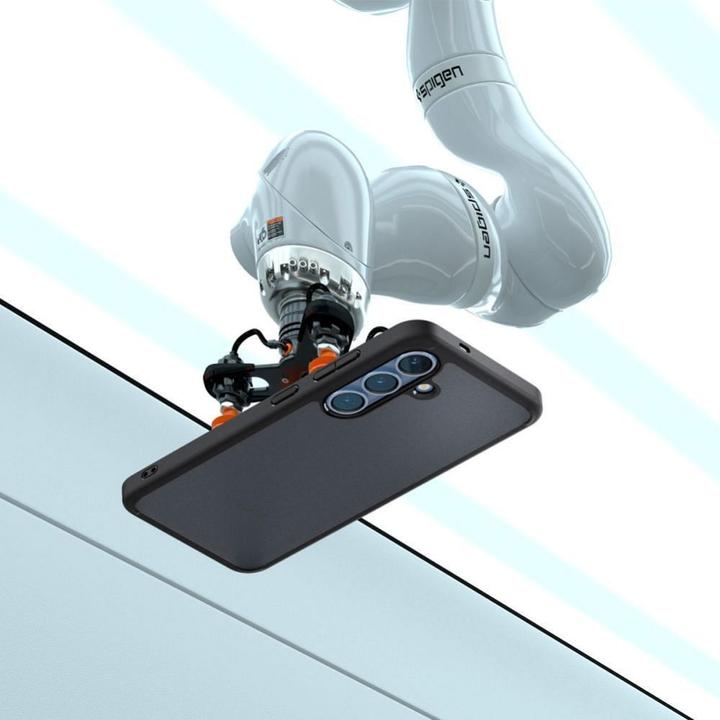Actual product image Spigen Ultra Hybrid TPU Back Cover Schwarz Samsung Galaxy S25 (Samsung Galaxy S25)