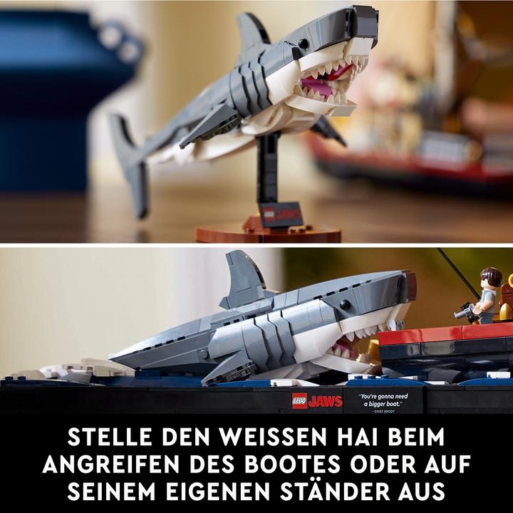 Actual product image LEGO The great white shark (21350, LEGO Ideas, LEGO Rare Sets)