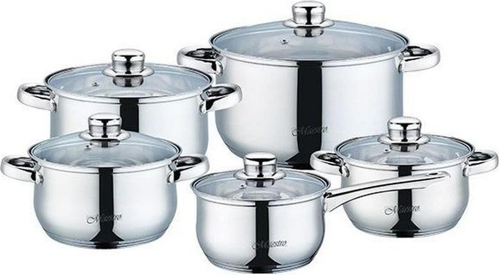 Actual product image Maestro Pot set MR2020 (16 cm, Pot, Stainless steel)