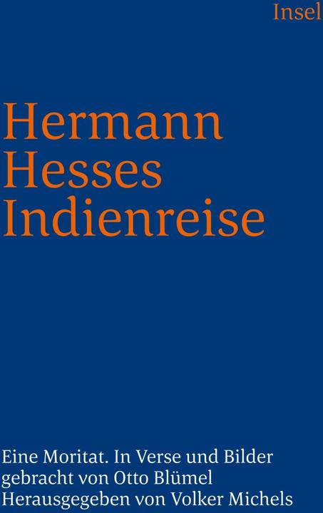 Produktbild Hermann Hesses Indienreise (Deutsch, Otto Blümel, 2002)
