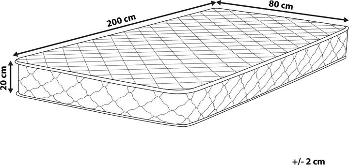 Produktbild Beliani Duo (80 x 200 cm, Federkern)