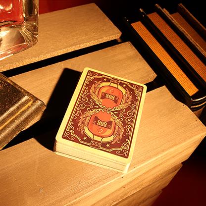 Actual product image Bicycle Bourbon cards (English)