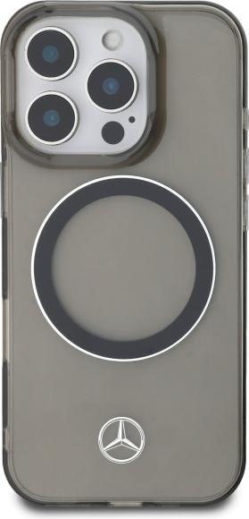 Actual product image Mercedes MEHMP16X23HUOSK iPhone 16 Pro Max 6.9" czarny/black hardcase Silver Ring MagSafe (Apple iPhone 16 Pro Max)
