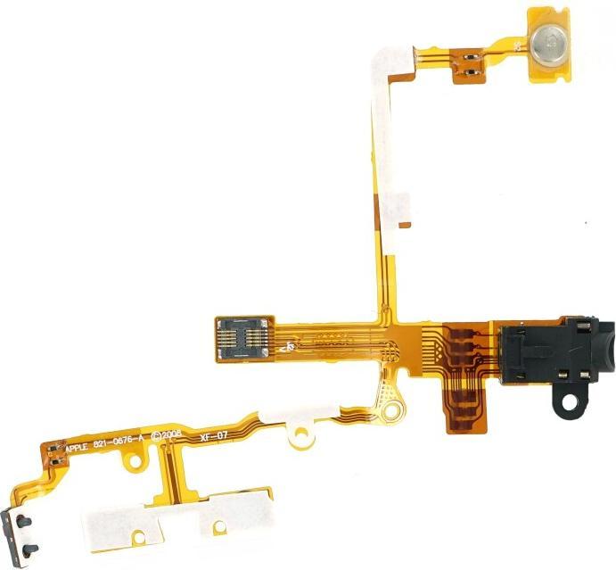 Image du produit OEM Audio Jack Câble flexible pour iPhone 3GS noir (iPhone 3GS)