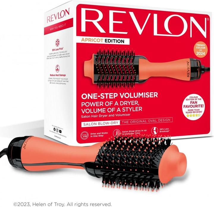 Actual product image Revlon RVDR5222AE One-Step Volumiser Apricot hot air brush
