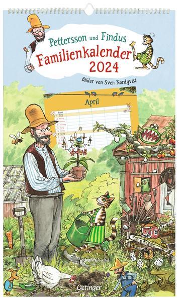 Produktbild Pettersson und Findus. Familienkalender 2024 (Deutsch)