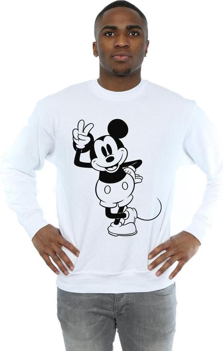Immagine prodotto Disney Mickey Mouse Peace Hand Felpa Uomo (XL)