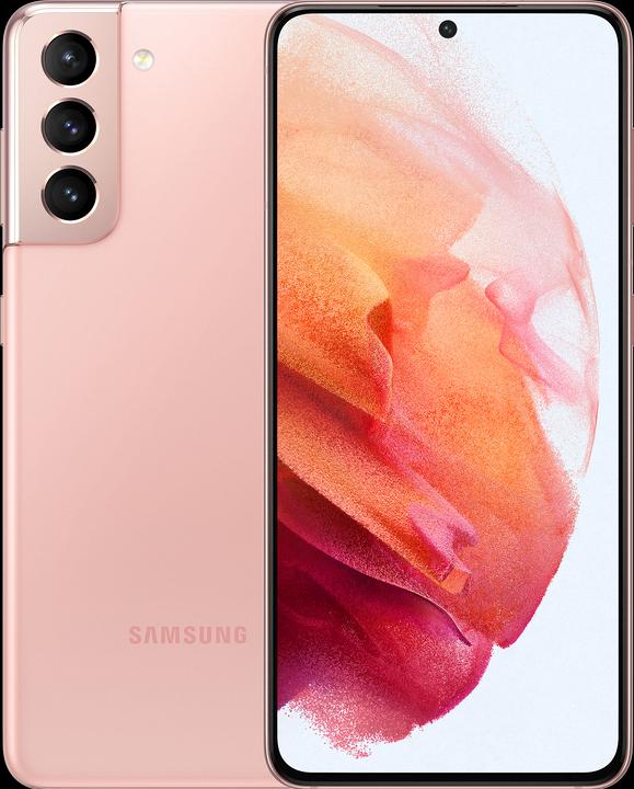 Produktbild Samsung Galaxy S21 EU (128 GB, Phantom Pink, 6.20", Dual SIM, 12 Mpx, 5G)