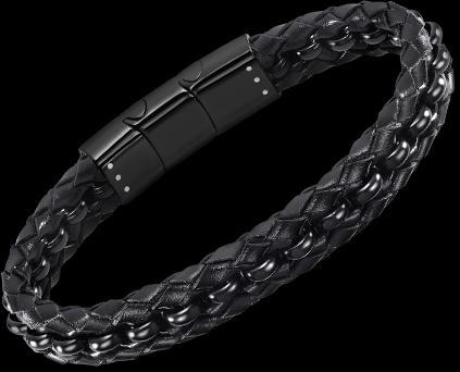 Produktbild Lotus ARMBAND IM LOTUS-STIL LS2205-2/1 LEDER, HERREN (22 cm, Leder, Edelstahl)