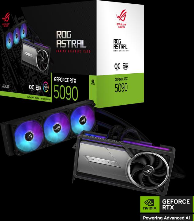 Produktbild ASUS ROG-ASTRAL-LC-RTX5090-O32G-GAMING (32 GB)