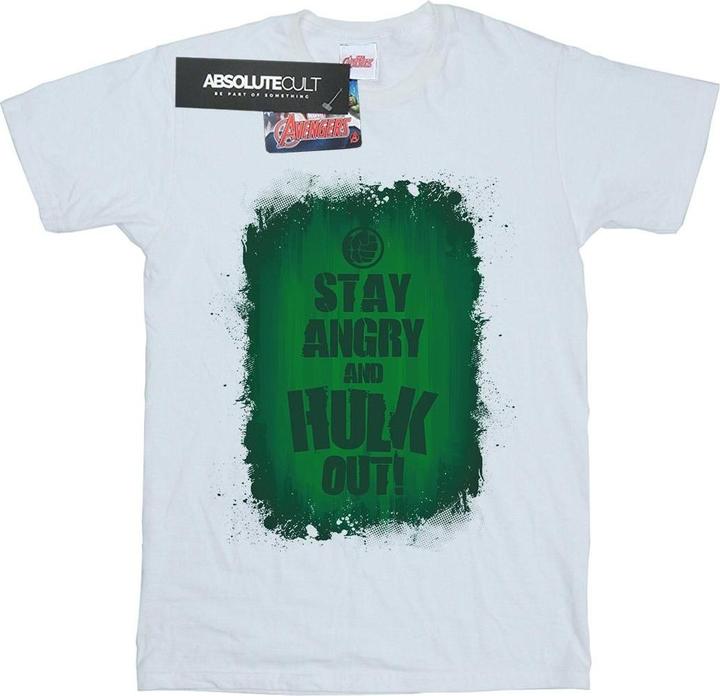Actual product image Mens Hulk Stay Angry T-Shirt (3XL)