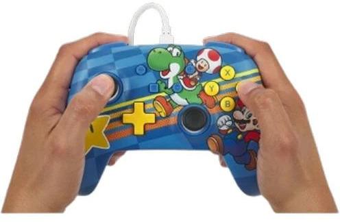Actual product image NoName Wired Controller Nintendo Switch - Mushroom Kingdom Friends (Switch, Switch OLED)