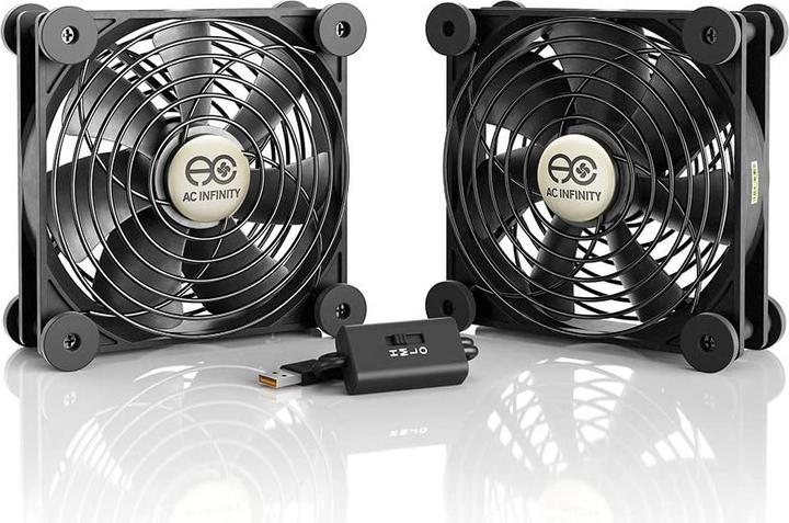 Produktbild AC Infinity 2er Set USB-Lüfter (120 mm, 2 x)