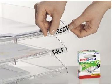 Image du produit tesa 1x tesafilm INVISIBLE, invisible mat, résistant au vieillissement et à la déchirure (19 mm)
