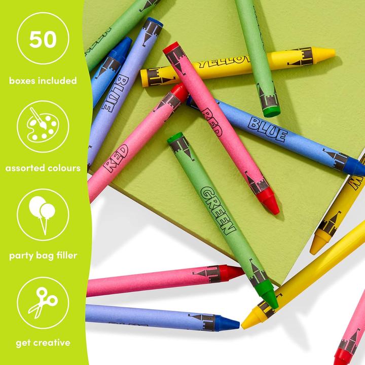 Image du produit The twiddlers Wachsstifte 4er-Set 50 Stück (Multicolore, 50 x)