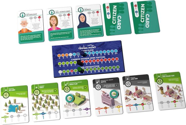 Actual product image Treeceratops Tipping Point: The Climate Change Card Game (English)