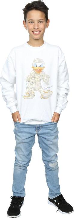 Actual product image Disney Boys Mummy Donald Duck Sweatshirt (116)