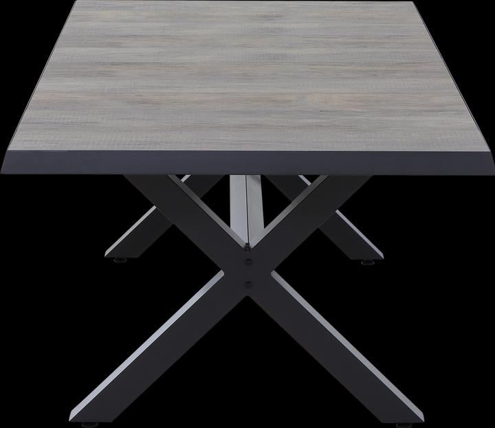 Produktbild Siena Garden Sincro Dining Tisch 200x100cm matt anthrazit / washed grey (200 cm)