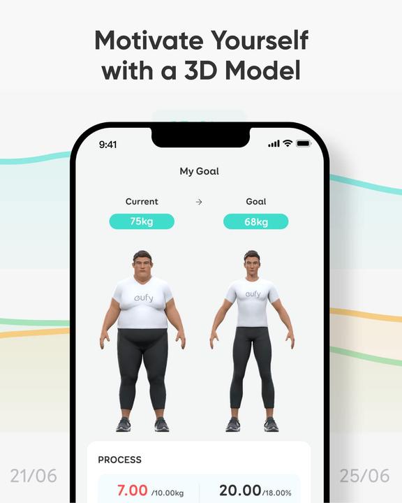 Actual product image eufy Smart Scale P3 (200 kg)