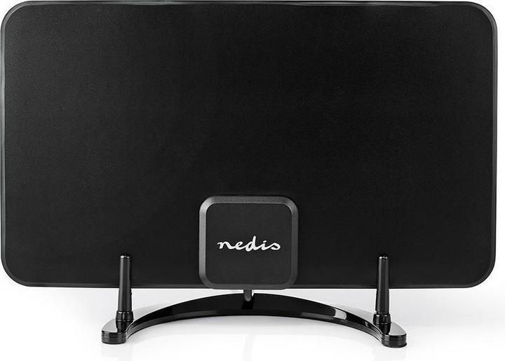 Immagine prodotto Nedis Antenna da interno | Attiva | FM / UHF / VHF | Raggio di ricezione: 0-25 km | LTE700 | Guadagno dBi (Antenna interna, 26 dB, LTE, DVB-T / -T2)
