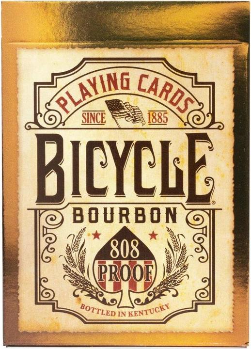 Actual product image Bicycle Bourbon cards (English)