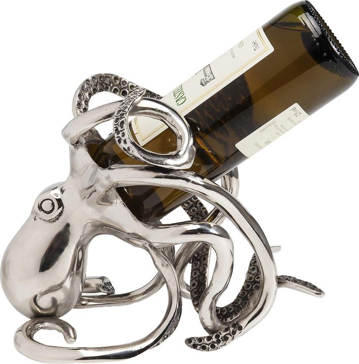 Actual product image Kare Design Bottle Rack Octopus (Wine bottle holder)