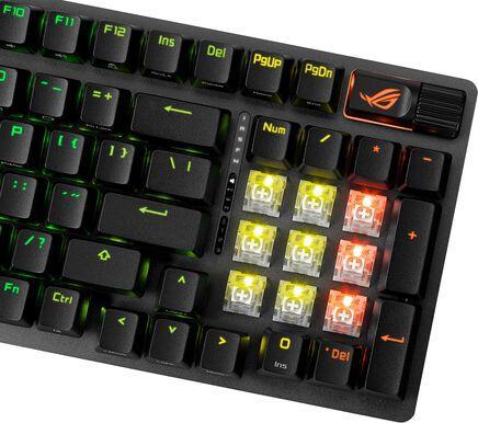 Produktbild ASUS ROG Strix Scope II 96 (DE, Kabelgebunden, Kabellos)