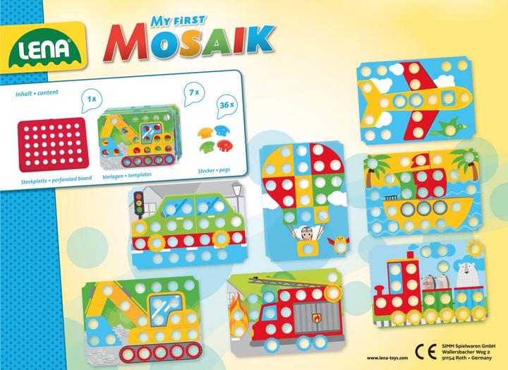 Produktbild Simm Lena Das erste Mosaik meiner Fahrzeuge