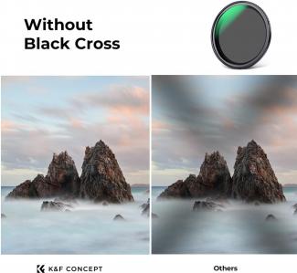 Produktbild K&F Concept Grauer einstellbarer Magnetfilter Nano-X MRC Fader ND2-32 - 72 mm (72 mm, ND- / Graufilter, 72 mm)