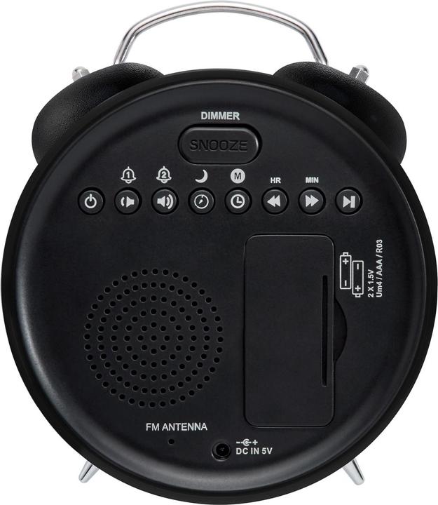 Actual product image Bigben Radio alarm clock RR90 w. LCA Display black