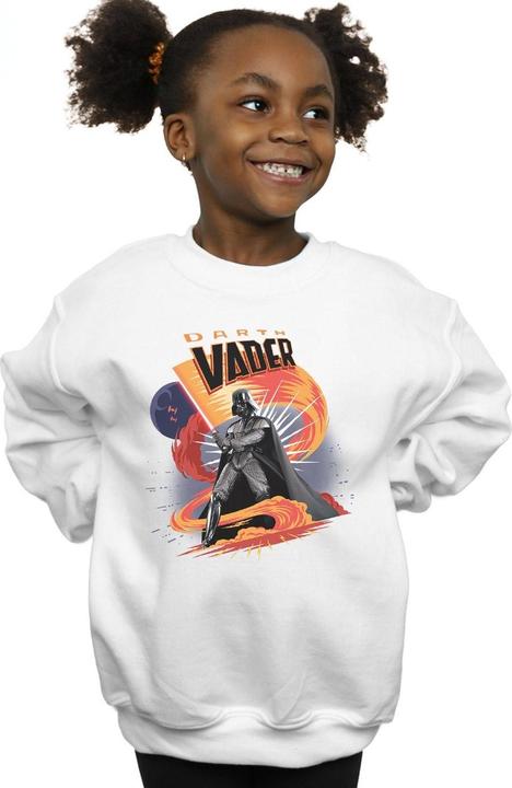 Produktbild Star Wars Darth Vader Swirling Fury Sweatshirt Mädchen (140, 146)